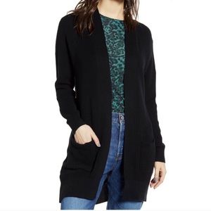 NWT: BP Longline Cardigan (Black)